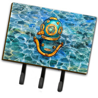 "Caroline's Treasures Deep Sea Diving Helmet Wall Hook, Triple"