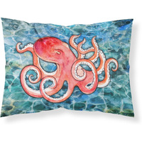 "Caroline's Treasures Octopus Pillowcase, Standard, Multicolor"