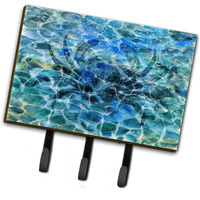 "Caroline's Treasures Crab Under water Wall Hook, Triple, Multicolor"