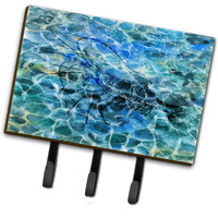 "Caroline's Treasures Shrimp Under water Wall Hook, Triple, Multicolor"