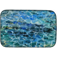 "Caroline's Treasures Eel Under Water Dish Drying Mat, 14"" x 21"", Multicolor"