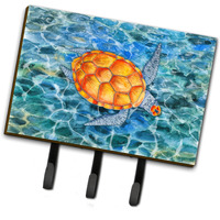 "Caroline's Treasures Sea Turtle Wall Hook, Triple"