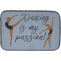 "Caroline's Treasures BB5381DDM Dish Drying Mat, 14 x 21, Multicolor"