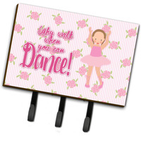 "Caroline's Treasures Ballet Brown Short Hair Wall Hook, Triple"