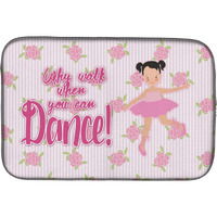 "Caroline's Treasures Ballet Pigtails Dish Drying Mat, 14 x 21"
