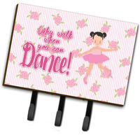 "Caroline's Treasures Ballet Pigtails Wall Hook, Triple"