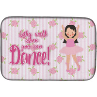 "Caroline's Treasures Ballet Long Dark Hair Dish Drying Mat, 14 X 21, Multicolor"
