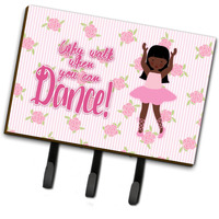 "Caroline's Treasures Ballet Long Hair African American Wall Hook, Triple"