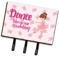 "Caroline's Treasures Ballet Dance Brunette Wall Hook, Triple"