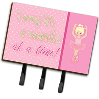 "Caroline's Treasures Ballet in 8 Counts Blonde Wall Hook, Triple"