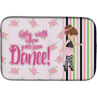 "Caroline's Treasures Ballet Dance Stripes Brunette Dish Drying Mat, 14"" x 21"""