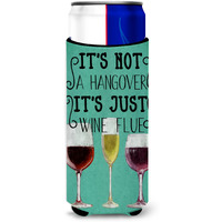 "Caroline's Treasures Wine Flue Sign Michelob Ultra Hugger For Slim Cans, Multicolor"