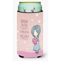 "Caroline's Treasures Mom Forever In My Heart Tall Boy Beverage Insulator Hugger, Multicolor"
