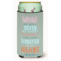 "Caroline's Treasures Mom Forever In My Heart Tall Boy Beverage Insulator Hugger, Multicolor"