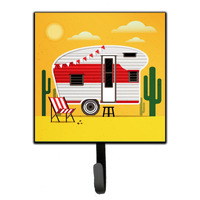 "Caroline's Treasures Greatest Adventure Retro Camper Desert Wall Hook, Small, Multicolor"