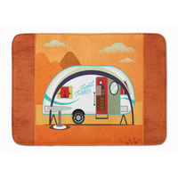 "Caroline's Treasures Greatest Adventure New Camper Floor Mat, 19 x 27, Multicolor"