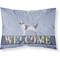 "Caroline's Treasures Welcome English Setter Pillowcase, Standard"