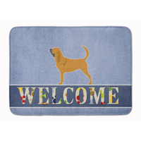 "Caroline's Treasures Bloodhound Welcome Floor Mat, 19 x 27, Multicolor"