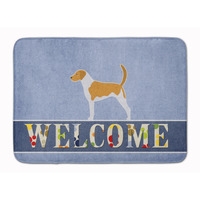"Caroline's Treasures American Foxhound Welcome Floor Mat, 19 x 27, Multicolor"