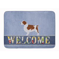 "Caroline's Treasures Welsh Springer Spaniel Welcome Floor Mat, 19 x 27, Multicolor"