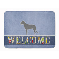 "Caroline's Treasures Irish Wolfhound Welcome Floor Mat, 19 x 27, Multicolor"