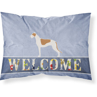 "Caroline's Treasures Greyhound Welcome Pillowcase, Standard,"