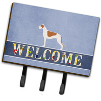 "Caroline's Treasures Greyhound Welcome Wall Hook, Triple, Multicolor"