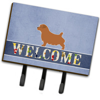 "Caroline's Treasures Norfolk Terrier Welcome Wall Hook, Triple, Multicolor"