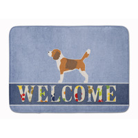 "Caroline's Treasures Beagle Welcome Floor Mat, 19 x 27, Multicolor"
