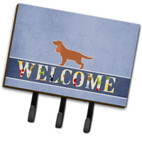 "Caroline's Treasures English Cocker Spaniel Welcome Wall Hook, Triple, Multicolor"