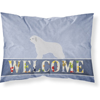 "Caroline's Treasures Spanish Water Dog Welcome Pillowcase, Standard,"