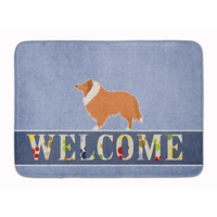 "Caroline's Treasures Collie Welcome Floor Mat, 19 x 27, Multicolor"