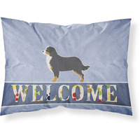 "Caroline's Treasures Bernese Mountain Dog Welcome Pillowcase, Standard,"