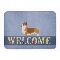 "Caroline's Treasures Corgi Welcome Floor Mat, 19 x 27, Multicolor"