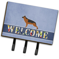"Caroline's Treasures German Shepherd Welcome Wall Hook, Triple, Multicolor"
