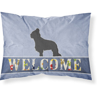 "Caroline's Treasures Briard Welcome Pillowcase, Standard,"