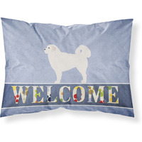 "Caroline's Treasures Welcome Polish Tatra Sheepdog Pillowcase, Standard"