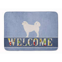 "Caroline's Treasures Polish Tatra Sheepdog Welcome Floor Mat, 19 x 27, Multicolor"