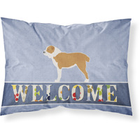 "Caroline's Treasures Central Asian Shepherd Dog Welcome Pillowcase, Standard,"