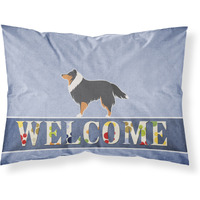"Caroline's Treasures Sheltie/Shetland Sheepdog Welcome Pillowcase, Standard,"