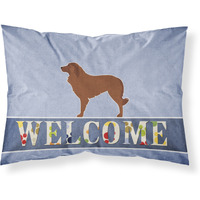 "Caroline's Treasures Portuguese Sheepdog Dog Welcome Pillowcase, Standard, Multicolor"