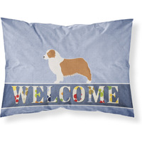 "Caroline's Treasures Australian Shepherd Dog Welcome Pillowcase, Standard,"