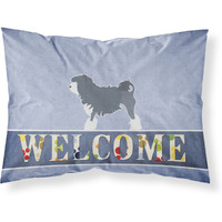 "Caroline's Treasures Lowchen Welcome Pillowcase, Standard,"