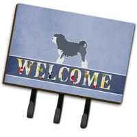 "Caroline's Treasures Lowchen Welcome Wall Hook, Triple"