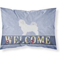 "Caroline's Treasures Maltese Welcome Pillowcase, Standard,"