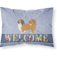 "Caroline's Treasures Pekingese Welcome Pillowcase, Standard,"