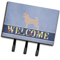 "Caroline's Treasures Chihuahua Welcome Wall Hook, Triple, Multicolor"
