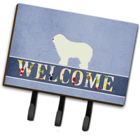 "Caroline's Treasures Komondor Welcome Wall Hook, Triple, Multicolor"