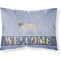 "Caroline's Treasures English Mastiff Welcome Pillowcase, Standard,"