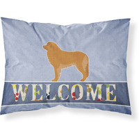 "Caroline's Treasures Leonberger Welcome Pillowcase, Standard,"